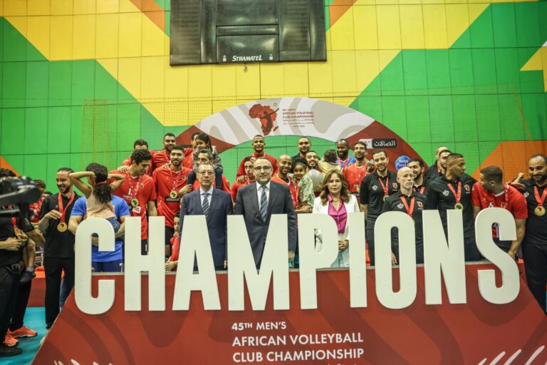 L&rsquo;Equipe Egyptienne Al Ahly de Volley-ball Hommes est Champion d&rsquo;Afrique des clubs champions 2024