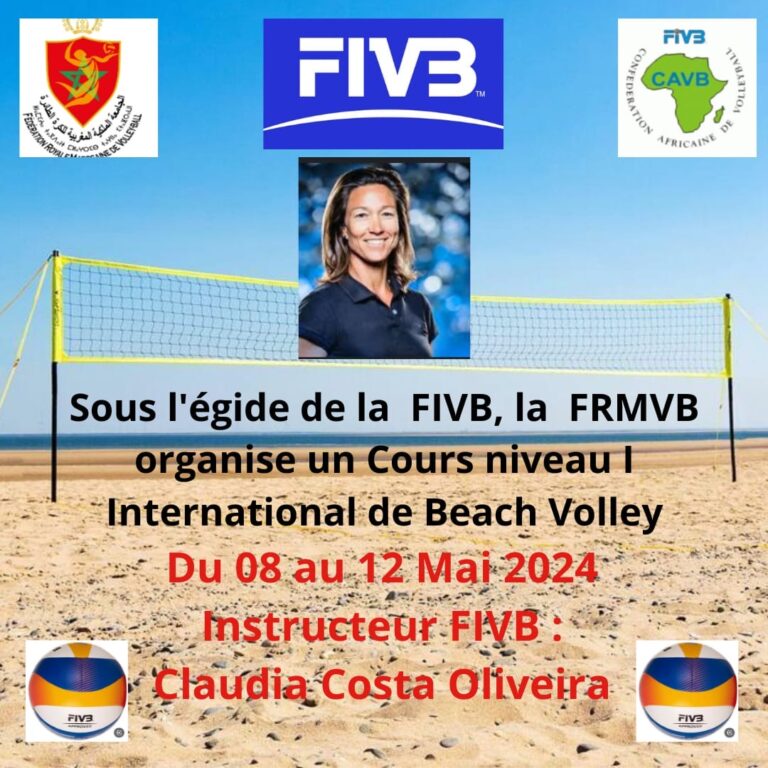 La CAVB et la FRMVB organisent un cours de Beach-volley