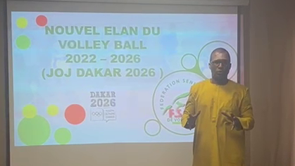 Intervention du Président de la Fédération Sénégalaise Mr. Amadou Sey