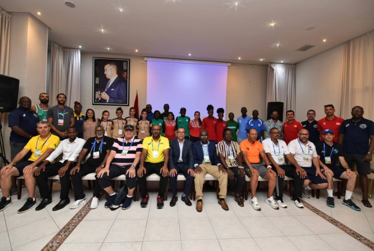 Réunion technique du championnat d&rsquo;Afrique filles U19 Martil Maroc 25 juin 2024