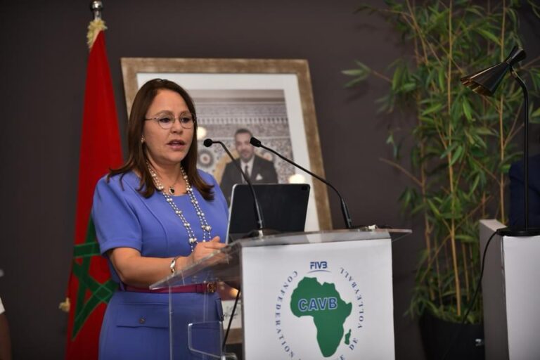 Congrès de la CAVB : L’appel vibrant de Mme Bouchra à l&rsquo;unité, à l&rsquo;innovation, et à la persévérance pour l&rsquo;excellence du volleyball africain