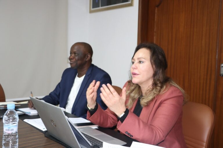 Réunion de la Commission Africaine de Beach Volley en Zoom Conférence au siège de la CAVB