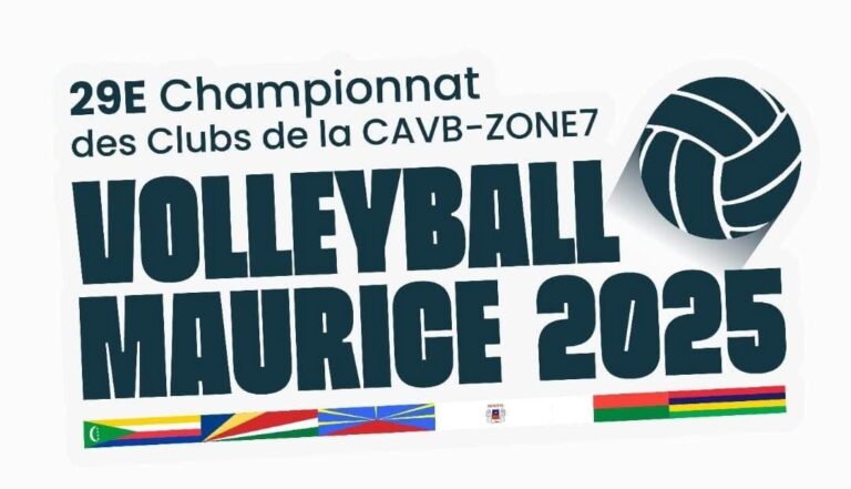 Maurice accueille la 29ᵉ édition des championnats des clubs de la Zone 7 CAVB