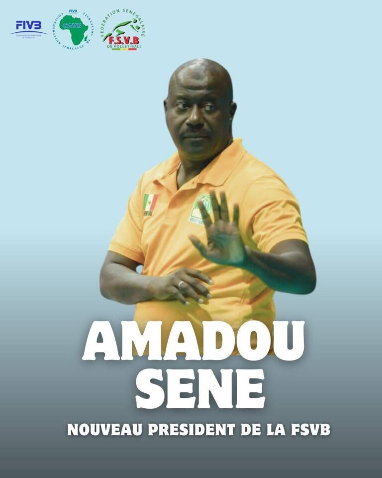 Amadou Sène élu président de la fédération sénégalaise de volleyball
