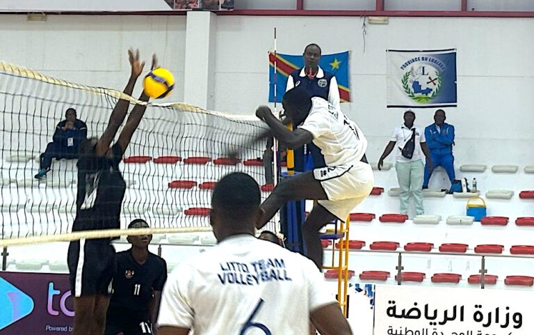 Litto Team Volleyball (Cameroun) s’impose avec autorité face à Volley Club Emmanuel (RDC)