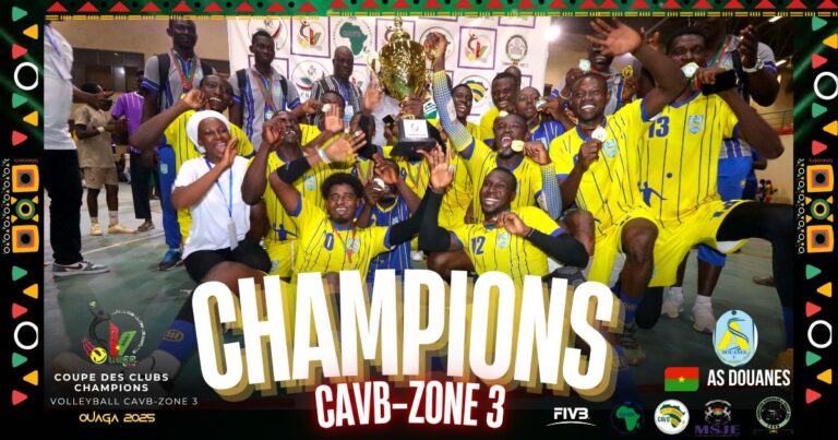 Coupes des Clubs Champions – Zone 3 : L’AS Douanes du Burkina Faso entre dans l’histoire à Ouagadougou