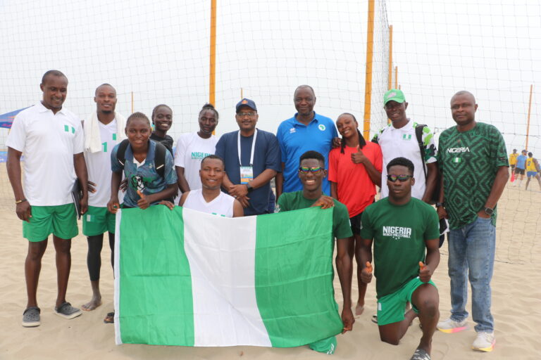 Le Nigeria Pays Hôte  du Championnat de beach-volley U18 de la CAVB  en Aout 2025 –