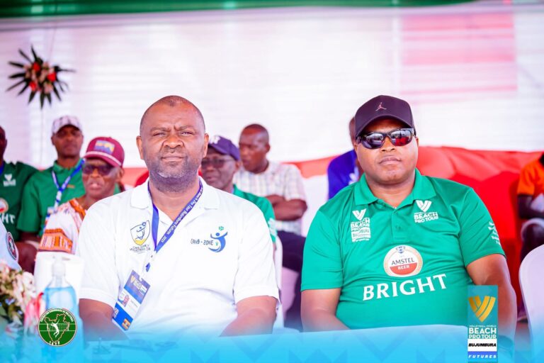Deux bâtisseurs au cœur du World Beach Pro Tour Bujumbura Futures