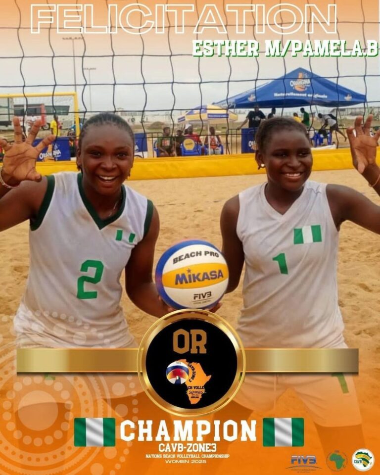 Coupe des Nations Zone 3 2025  : le Ghana et le Nigeria sur le toit du beach-volley ouest-africain