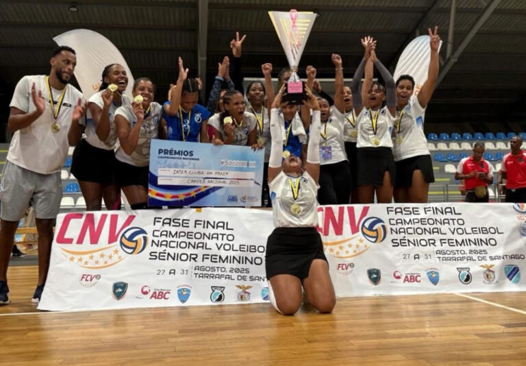 Interclube sacré champion national du volley-ball féminin au Cap-Vert