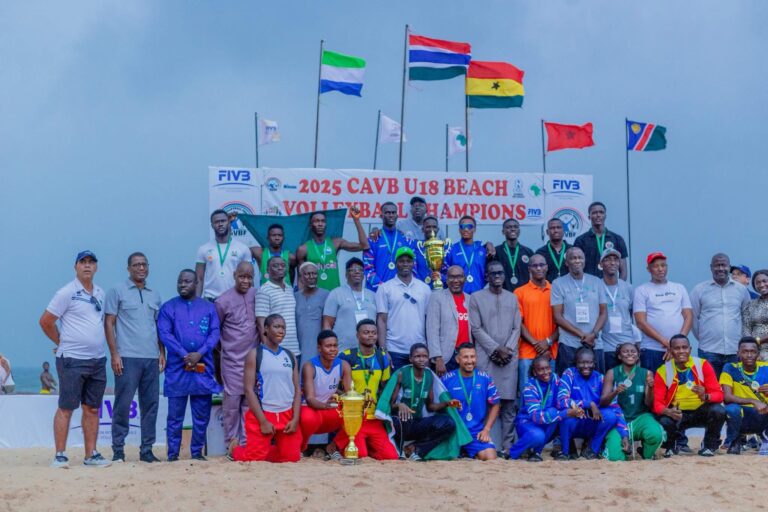 La RDC et la Gambie sacrées à Banjul à la Coupe de Développement U18 de beach-volley