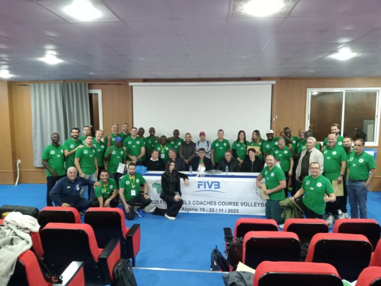 Alger a abrité le stage d’entraîneurs FIVB de Niveau 3