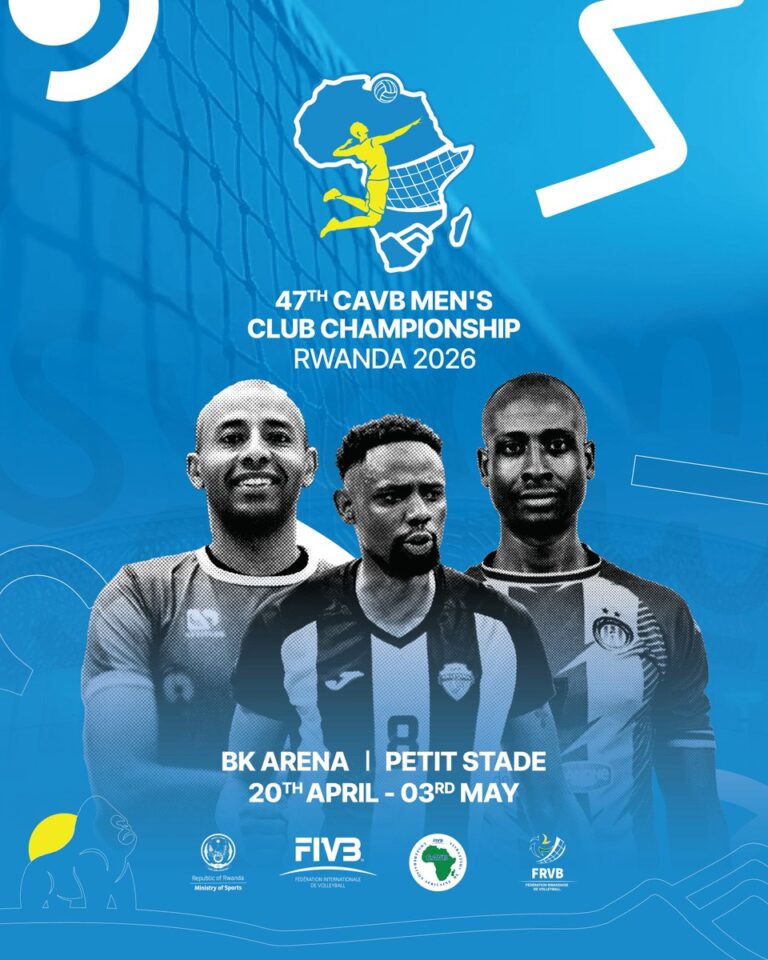 Championnat africain des clubs champions de volleyball Masculin Rwanda du 20 avril au 03 mai 2026