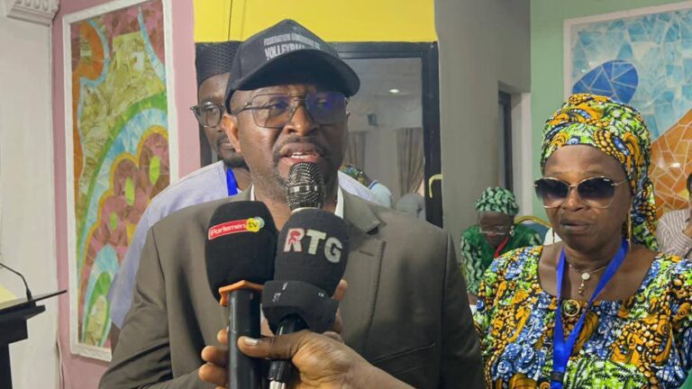 Aladje Camará  dévoile ses priorités pour son nouveau mandat à la Fédération de volleyball de Guinée-Bissau