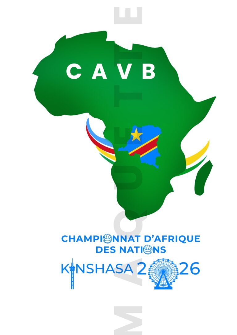 Dévoilement du logo de la CAN de volleyball Messieurs 2026: le compte à rebours est en marche