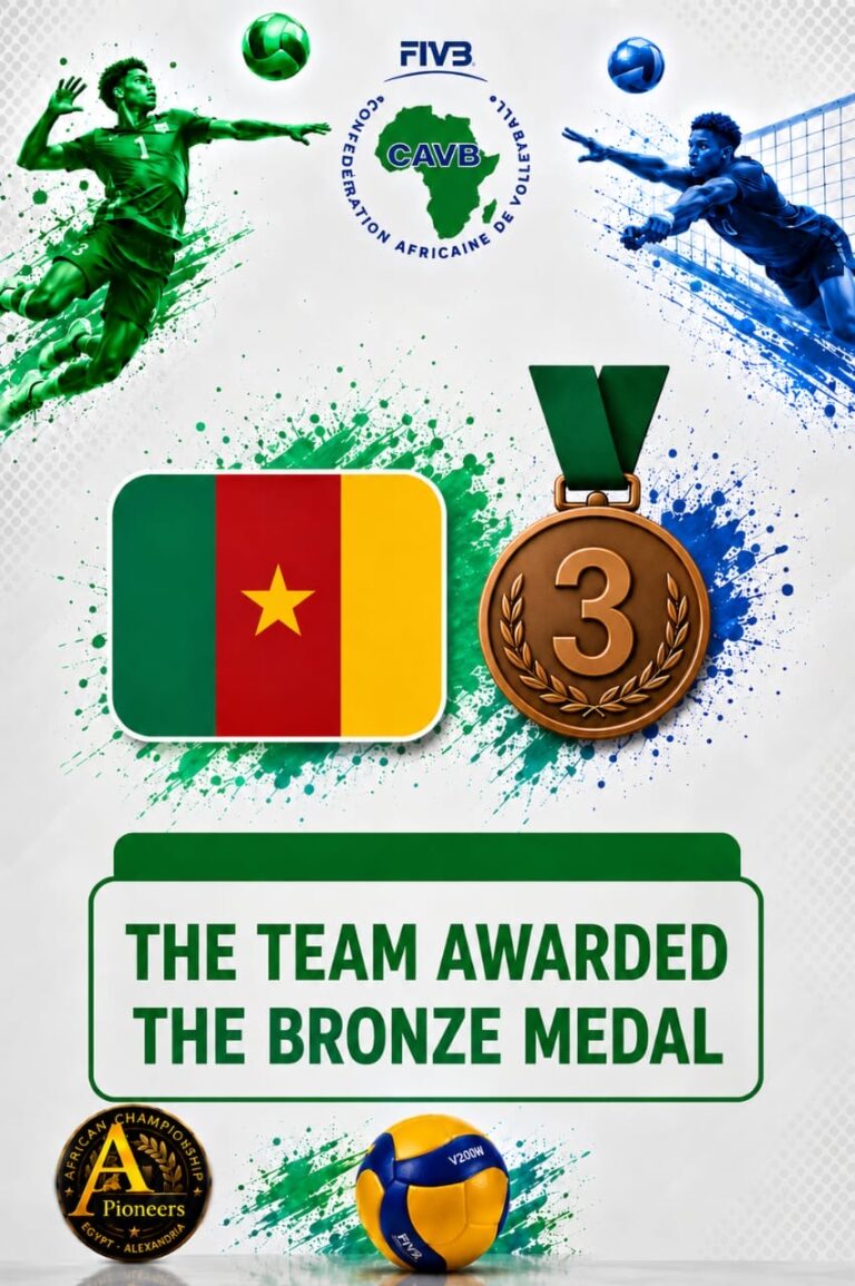 Le Cameroun décroche la médaille de bronze du Championnat d’Afrique U18 garçons